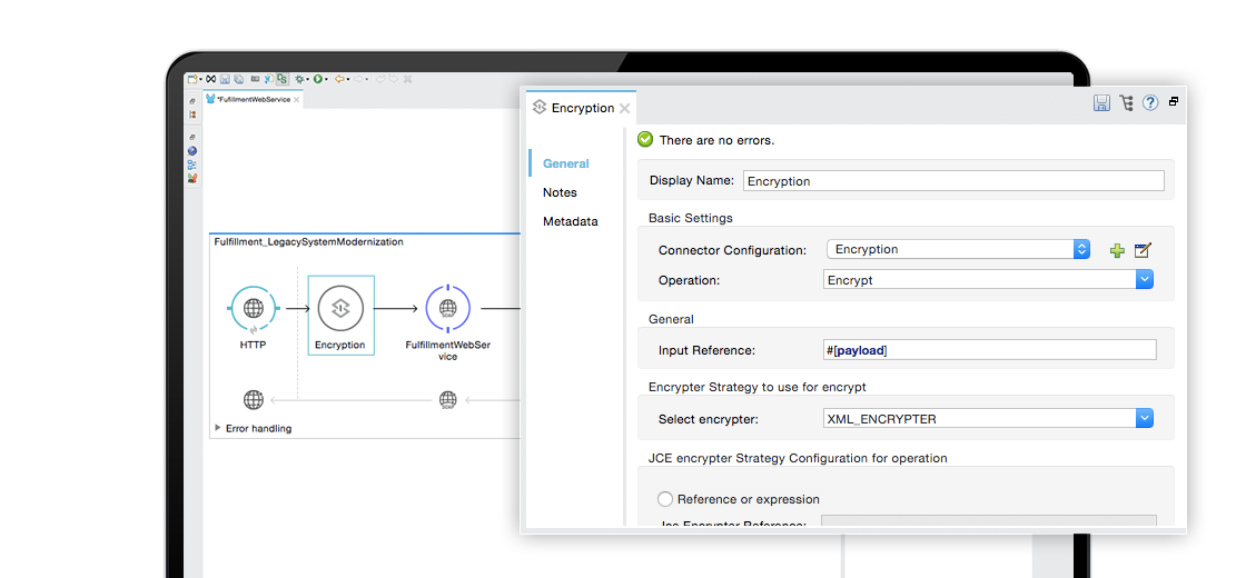 Encryption screenshot