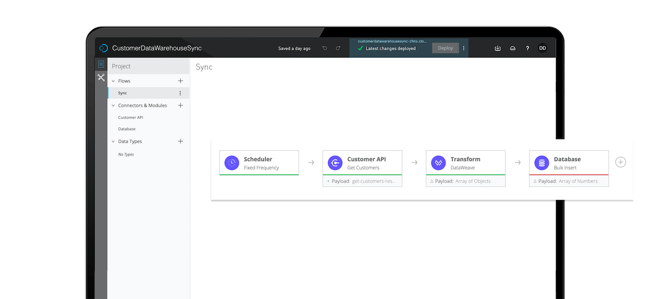Guided design experience screen shots