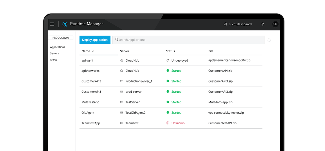 Secure hybrid architecture screenshot