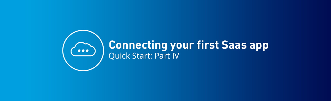 Connecting your first saas app