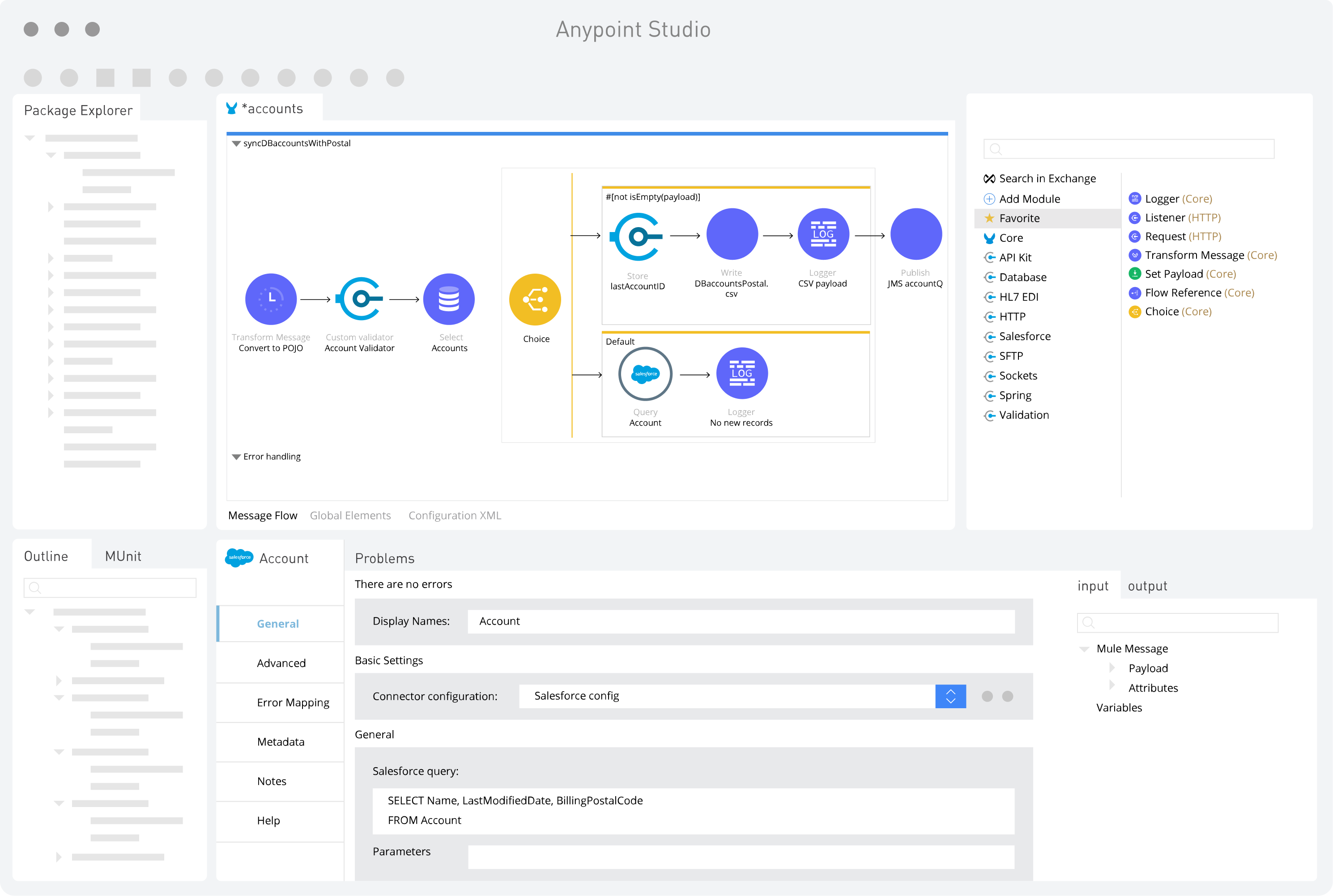 Simple, centralized configuration image