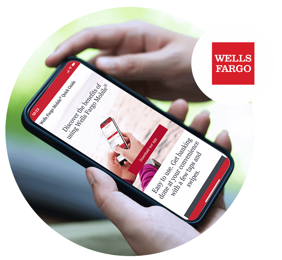 Wellsfargo smartphone screenshot