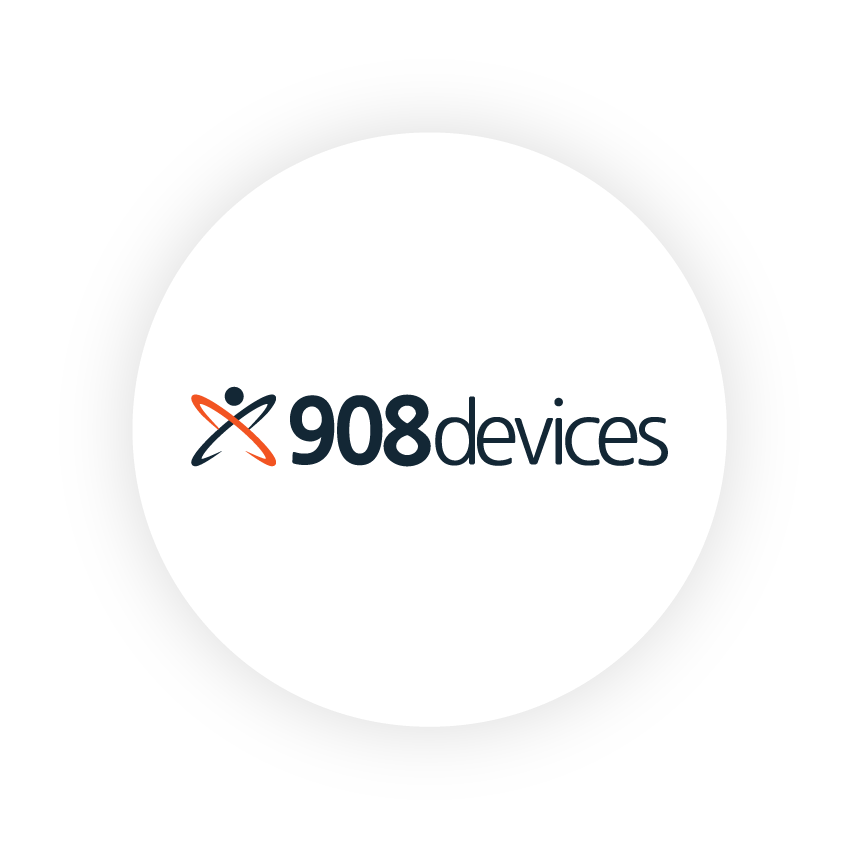 908 Devices logo