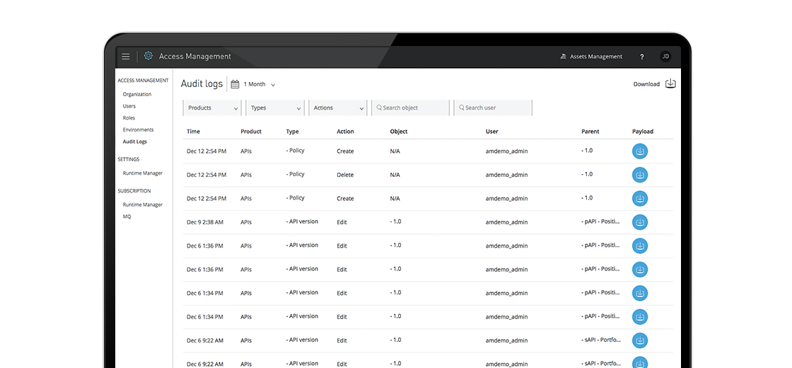 Audit Logs