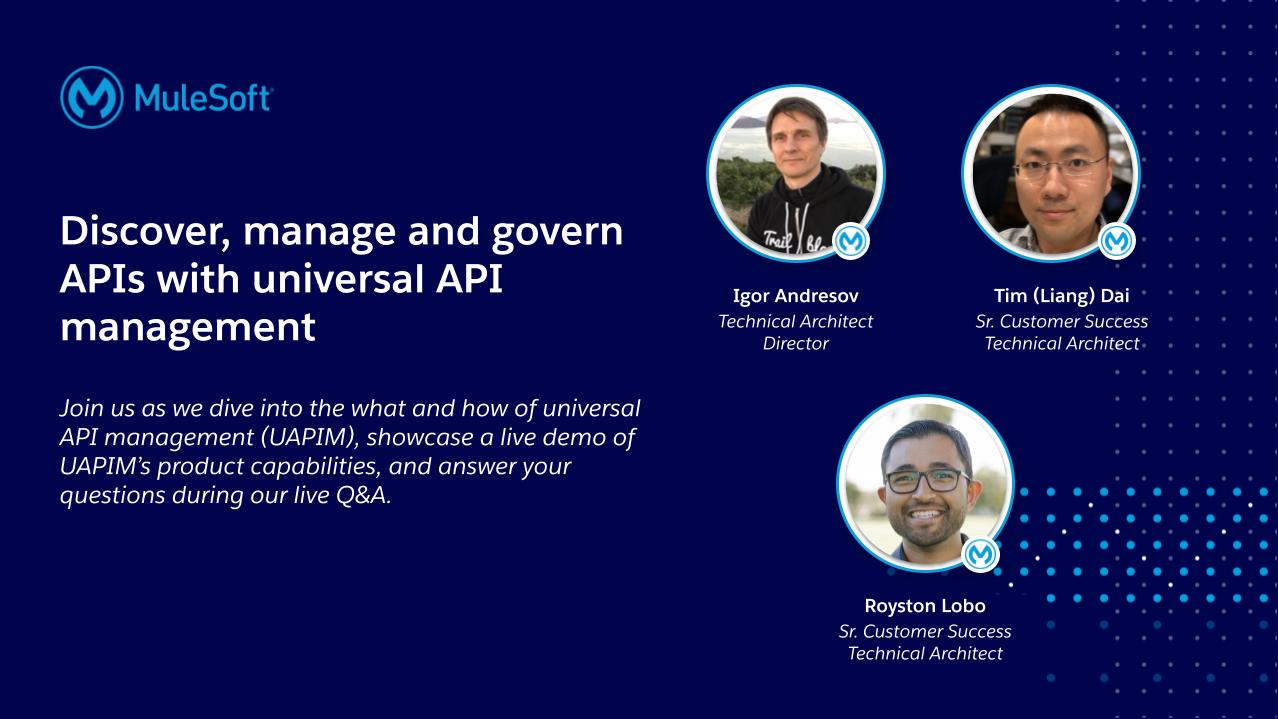 Discover and manage APIs with universal API management | MuleSoft