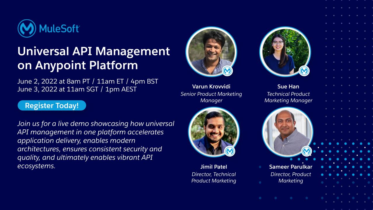 Universal API Management on Anypoint Platform | MuleSoft