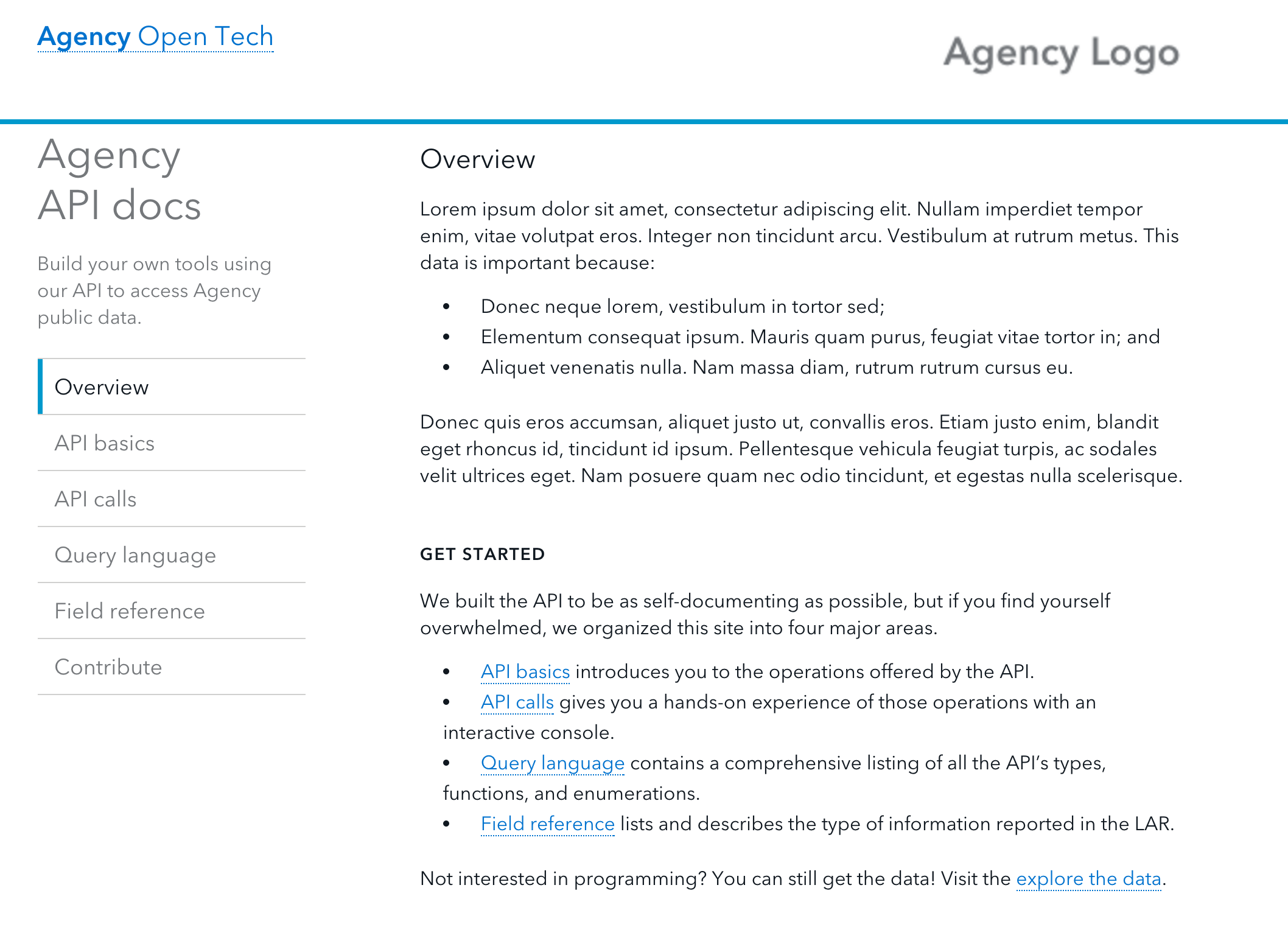 Agency OpenTech