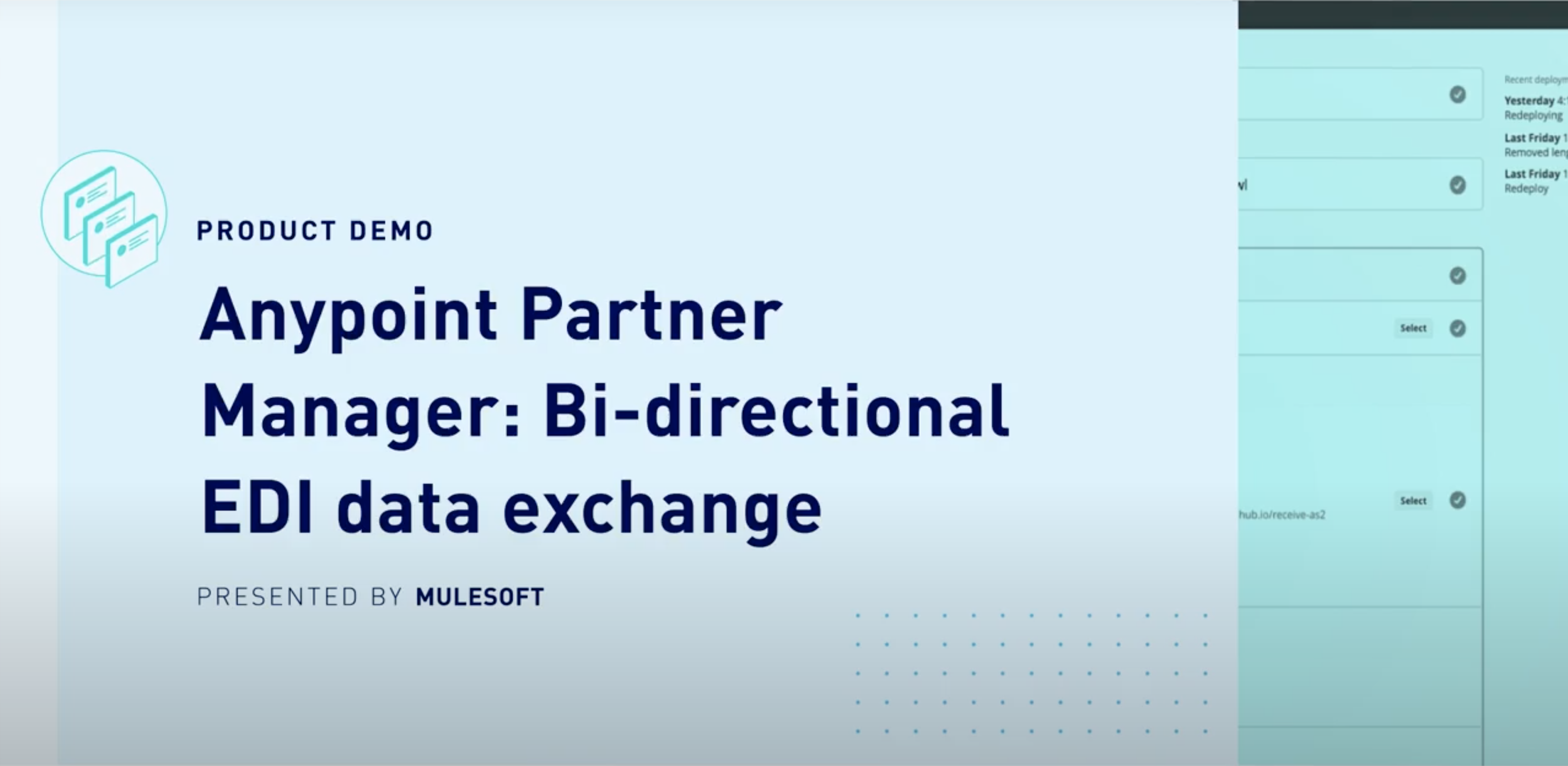 Anypoint Partner Manager B2B Data Exchange MuleSoft