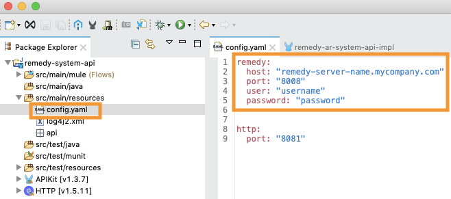 Setting up Remedy AR System API
