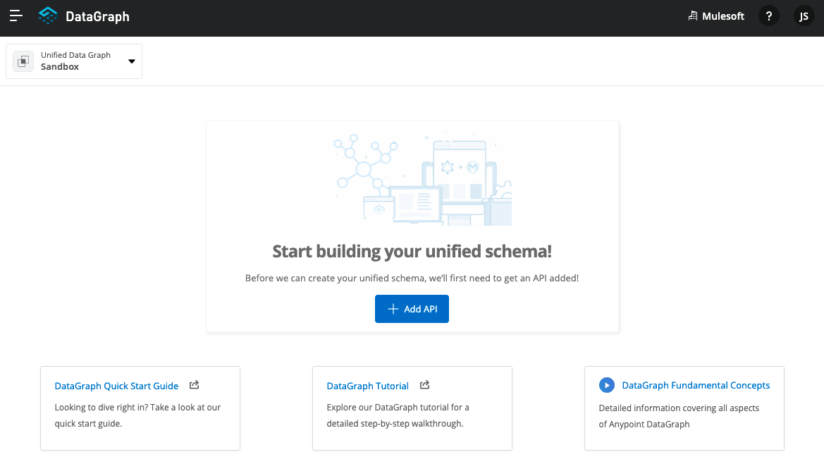 build unified schema