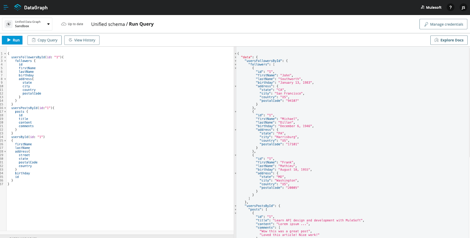 graph ql mulesoft