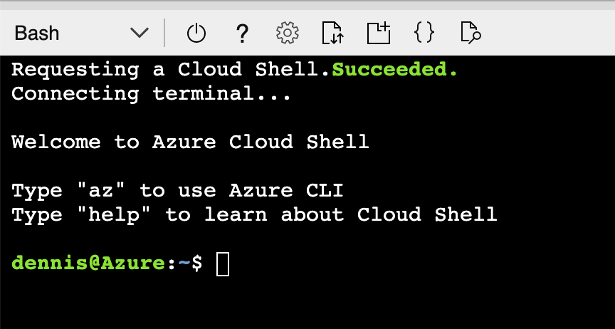 cloud shell