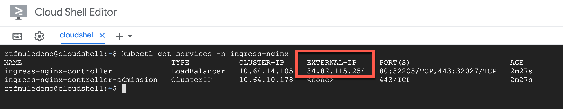 external ip
