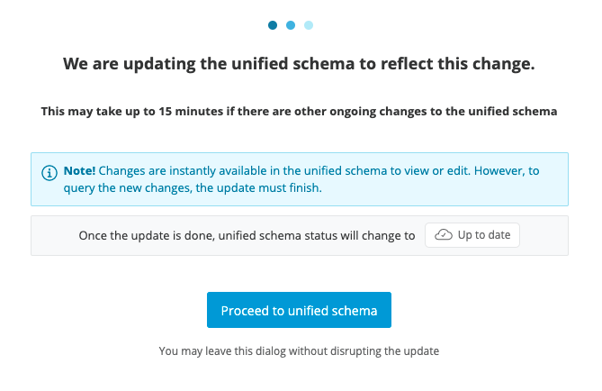 updating schema